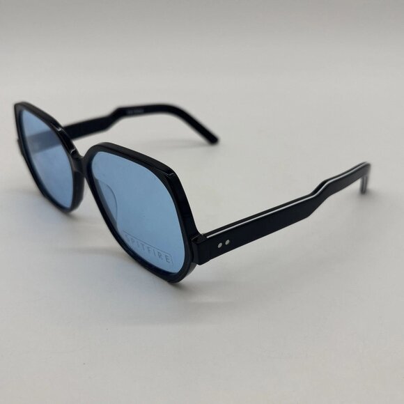 Spitfire Cut Thirty Five Black/Blue Sunglasses Frames Brand New - Picture 2 of 6